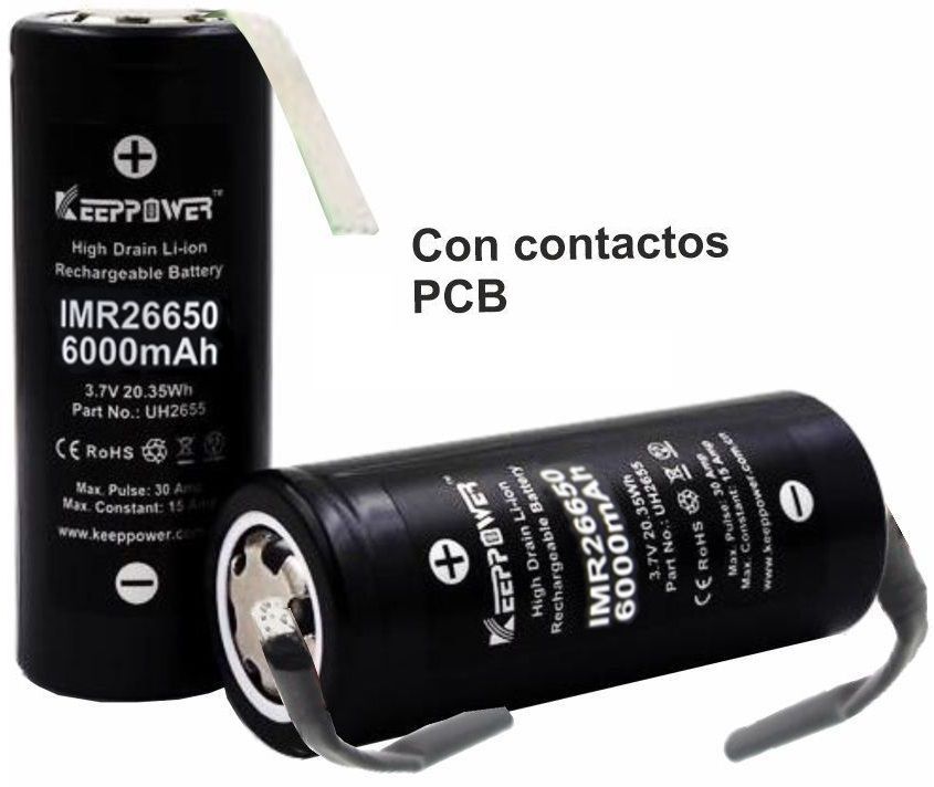 Bateria KeepPower 6000 con Lengueta